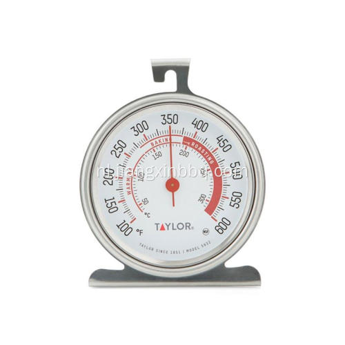 Klassieke oventhermometer met grote wijzerplaat